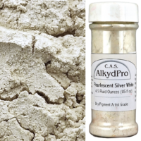 Pearlescent Silver White